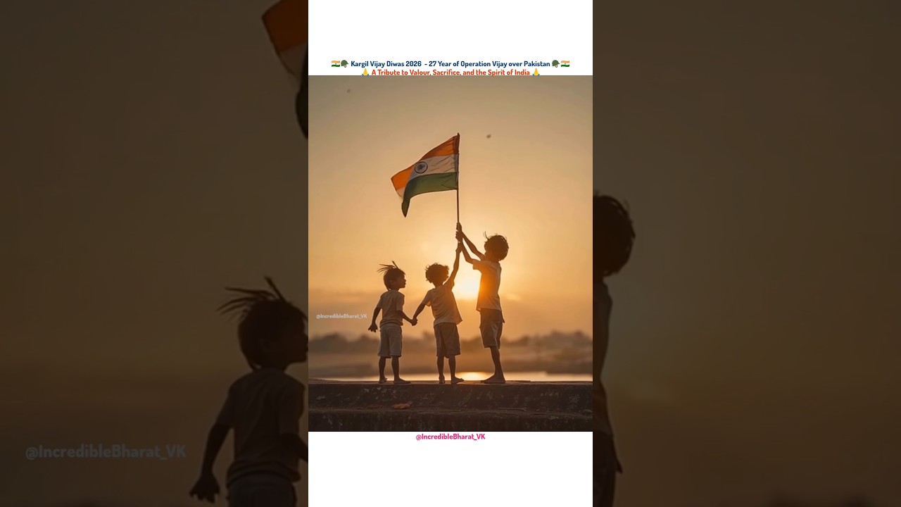 Kargil Vijay Diwas - Tribute To Bharat Ke Veer 🇮🇳🙏 #shorts #kargil #vijaydivas #indianarmy #jaihind