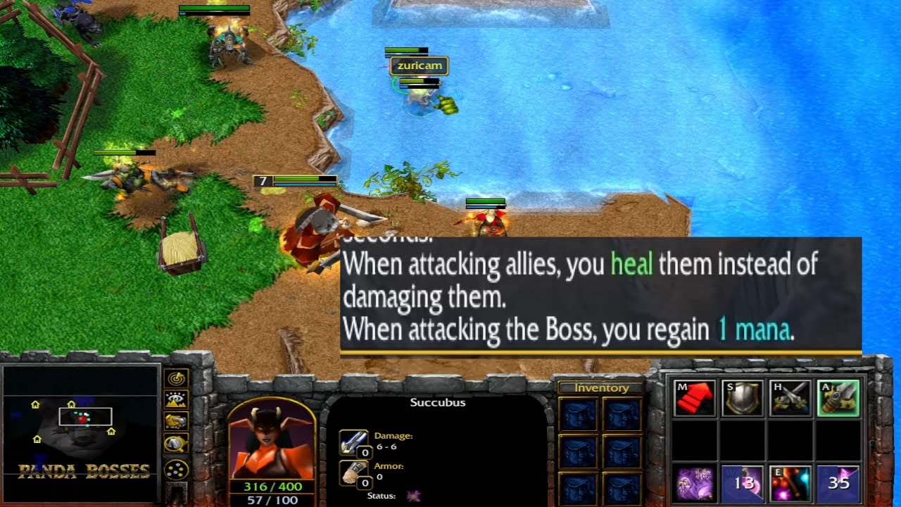 🟩Trying out the whore healer [Panda Bosses v7.5]