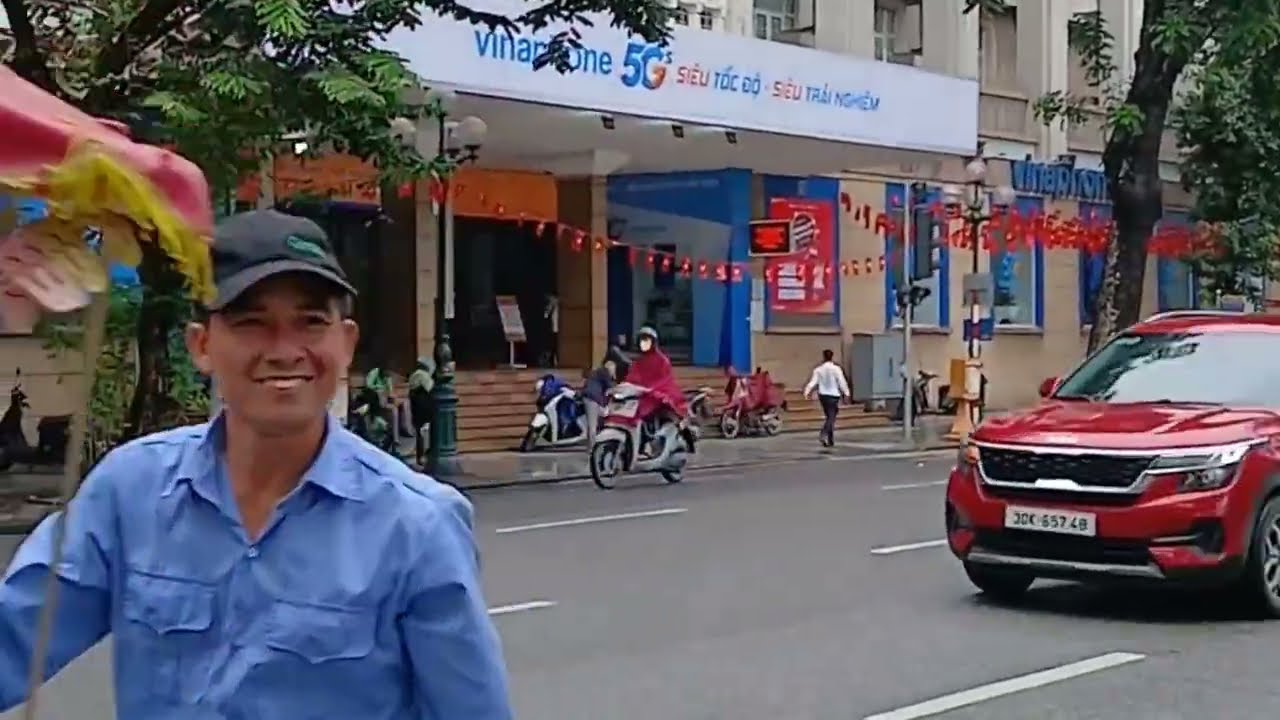 Hanoi City Walking Tour | Vietnam | ASMR 