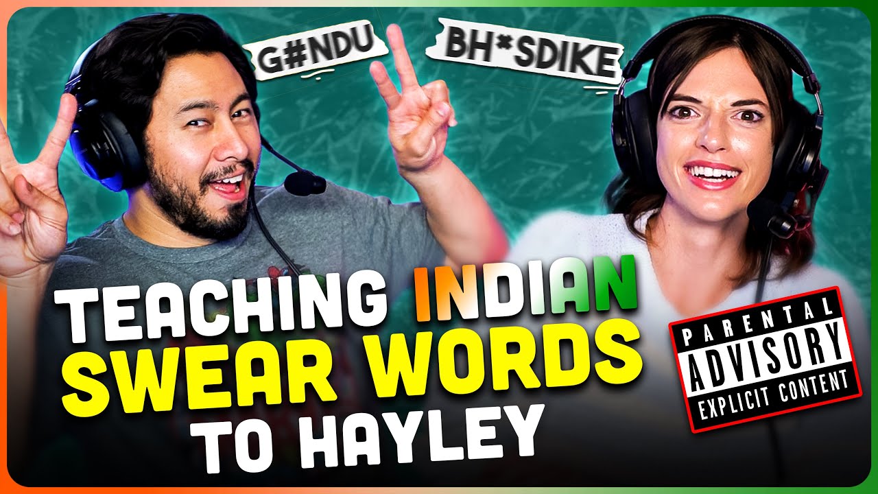 Jaby Teaching Hayley Indian Rude Words