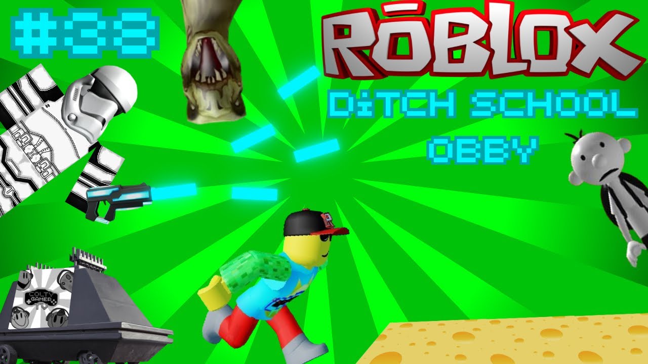 STAR WARS + GREG HEFFLEY IN ROBLOX!? Roblox #38 ditch school adventure obby
