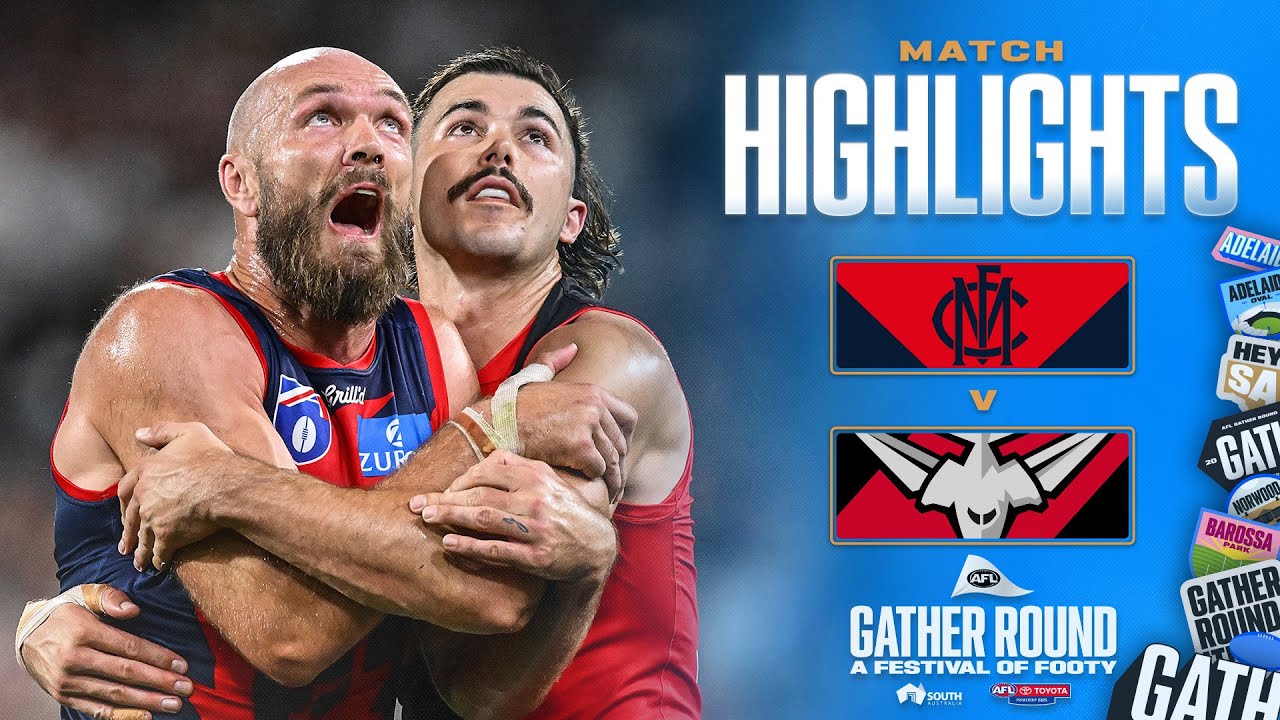 Melbourne v Essendon Highlights | Round 5, 2025 | AFL