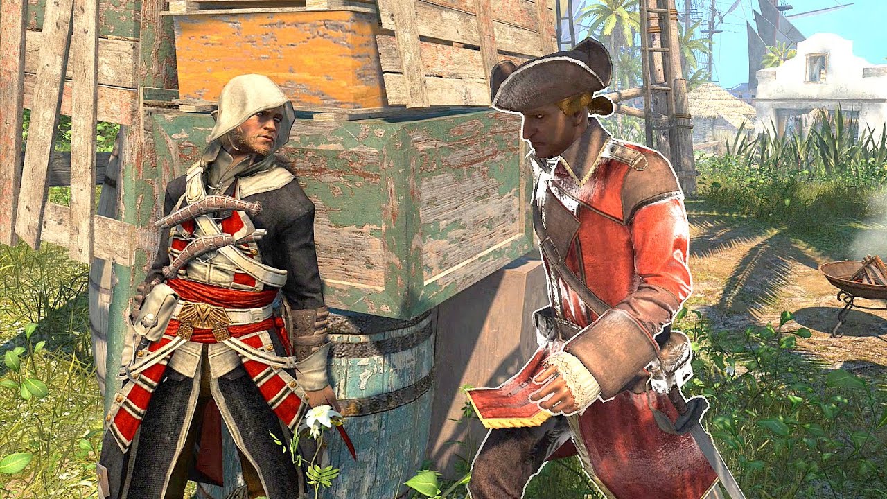 Assassin's Creed 4 Black Flag Governor`s Outfit & Hidden Blade Stealth Kills PC Ultra Settings