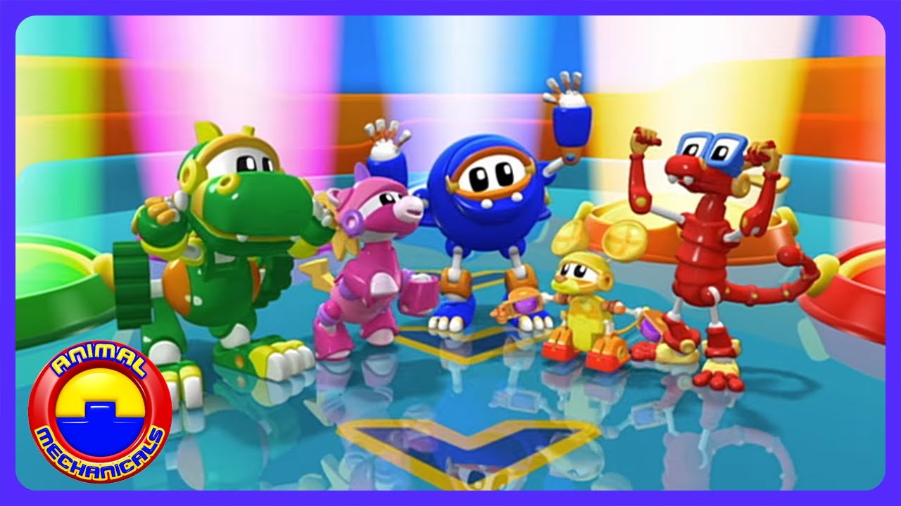 Animal Mechanicals - La Isla de los Peces Glitter | Dibujos Infantiles | WildBrain Taller