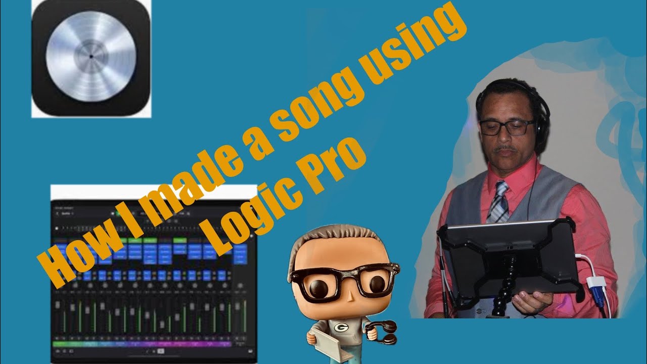 Logic Pro on the iPad!  Producing your own music!