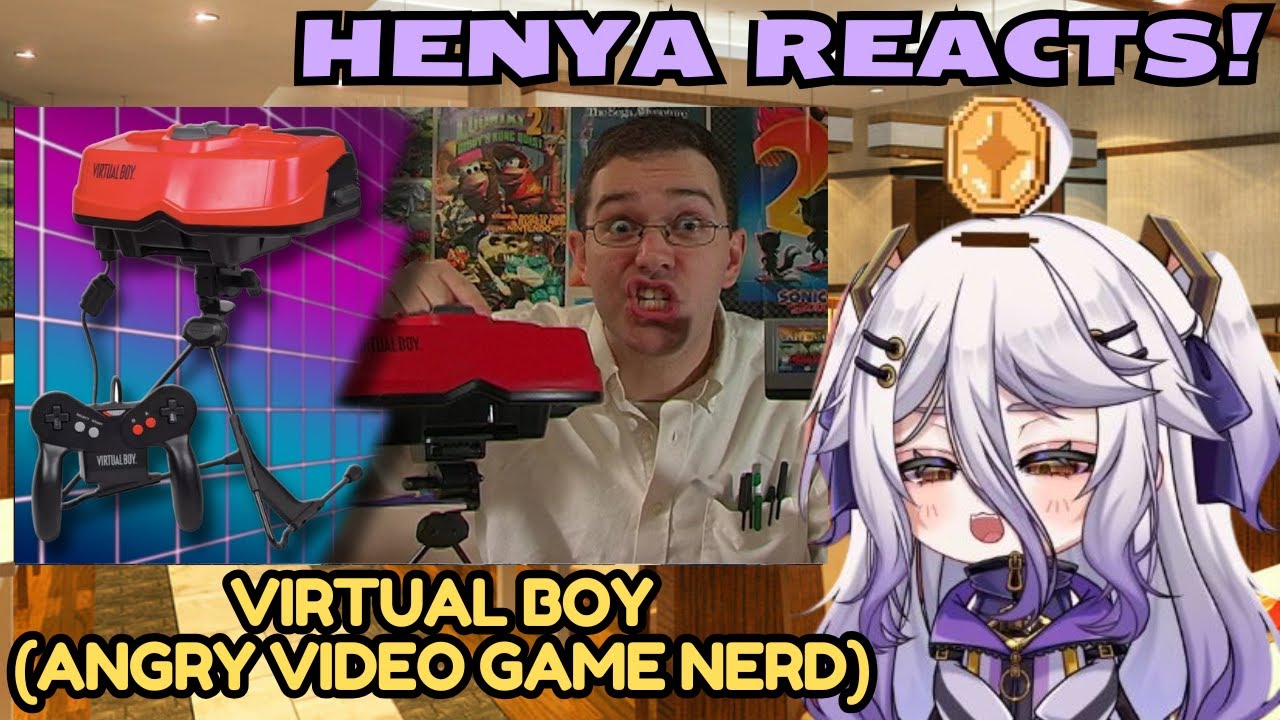 Henya Reacts to Virtual Boy Angry Video Game Nerd)