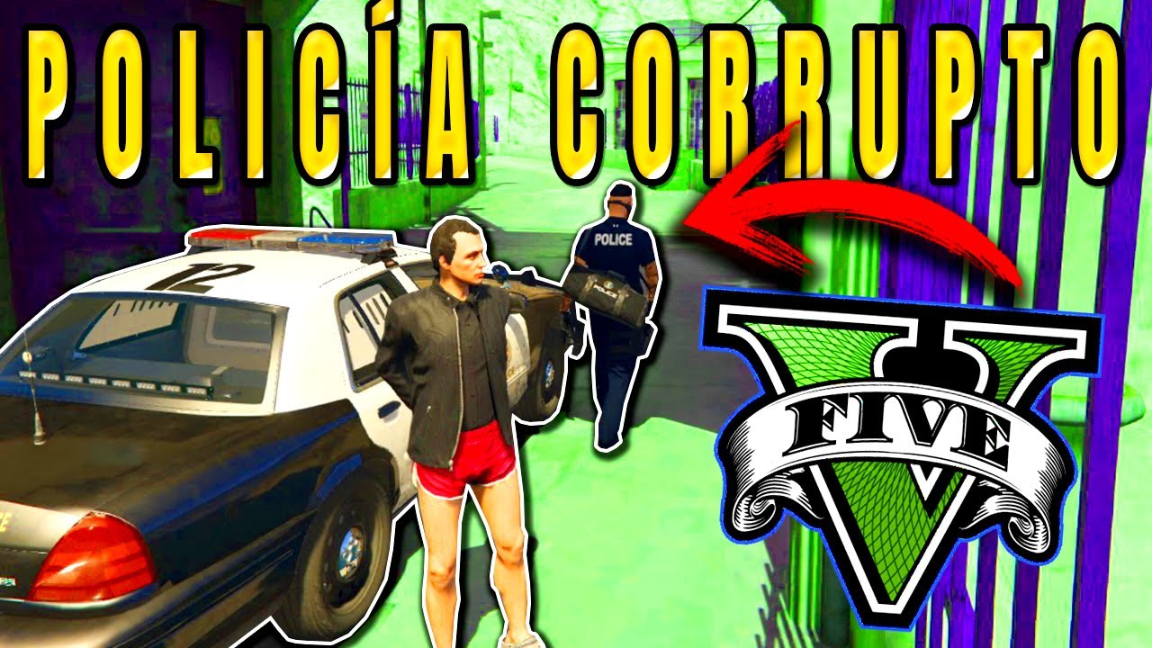 POLICIAS CORRUPTOS ME QUIEREN MATAR !! GTA V ROLEPLAY