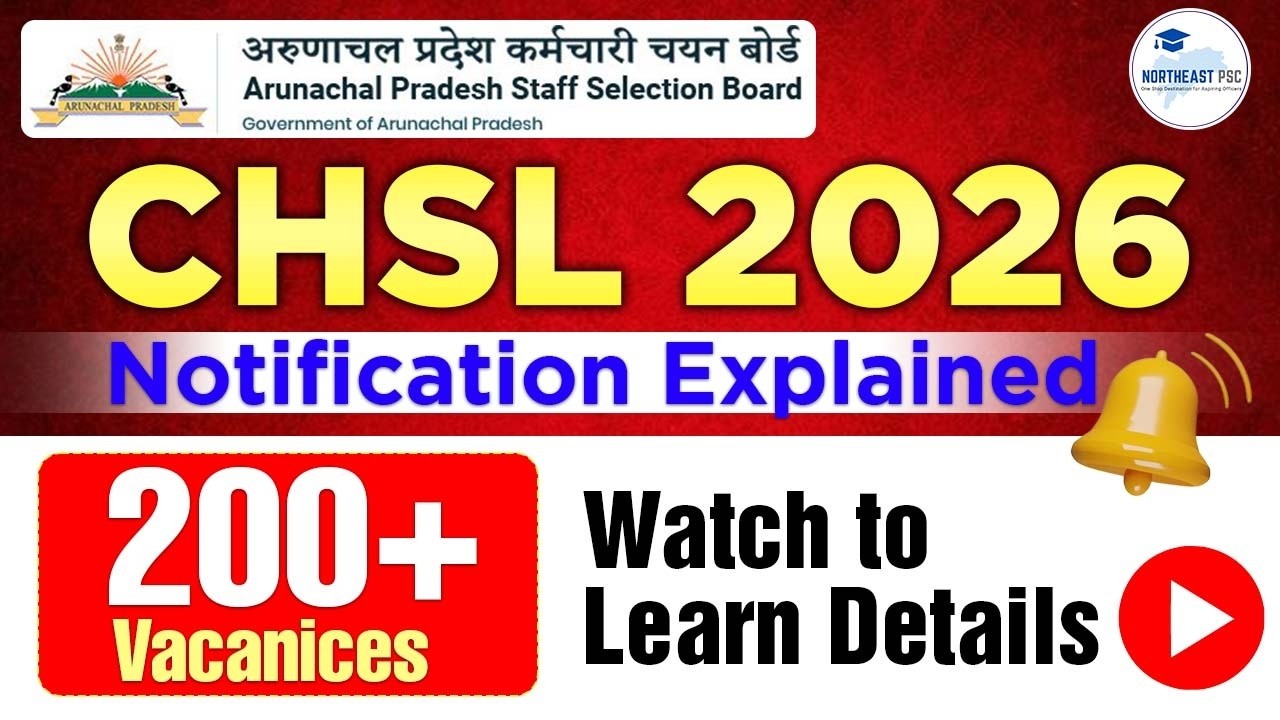 APSSB CHSL 2026 Full Notification Discussion | 207 Posts | Apply Now