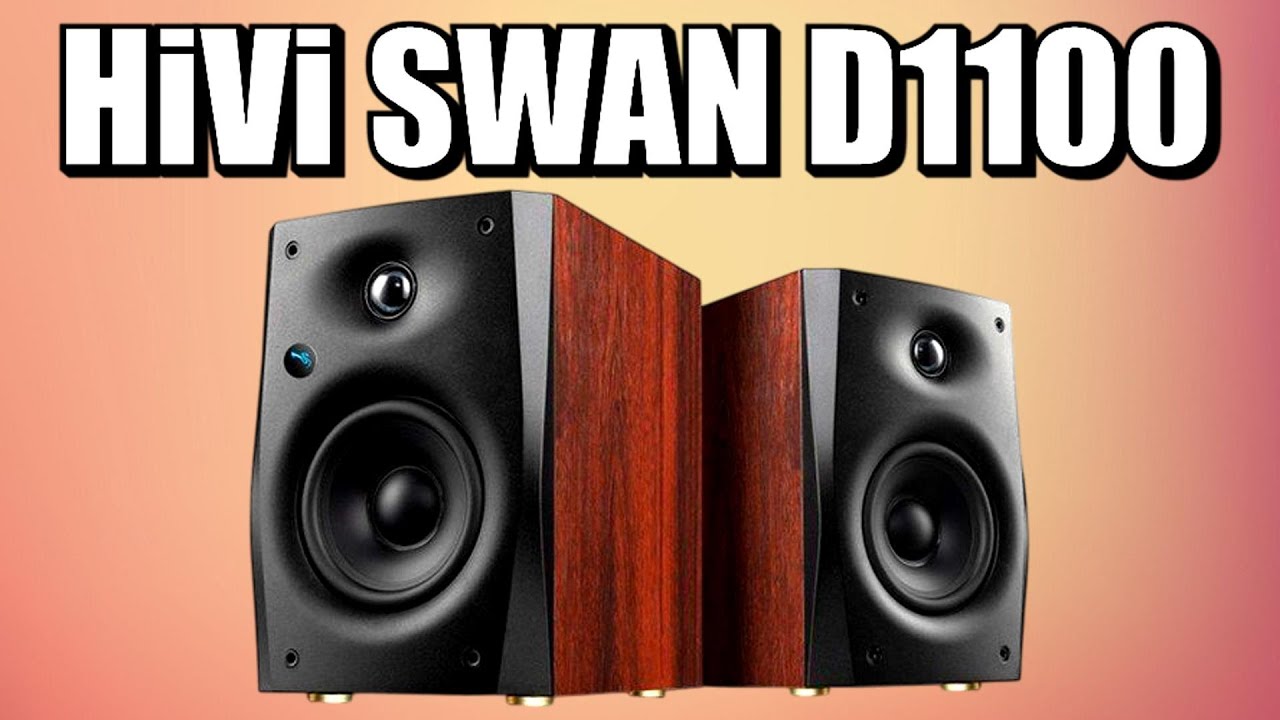 HiVi SWAN D1100  - Отличные колонки для вашей комнаты! Тест звука!