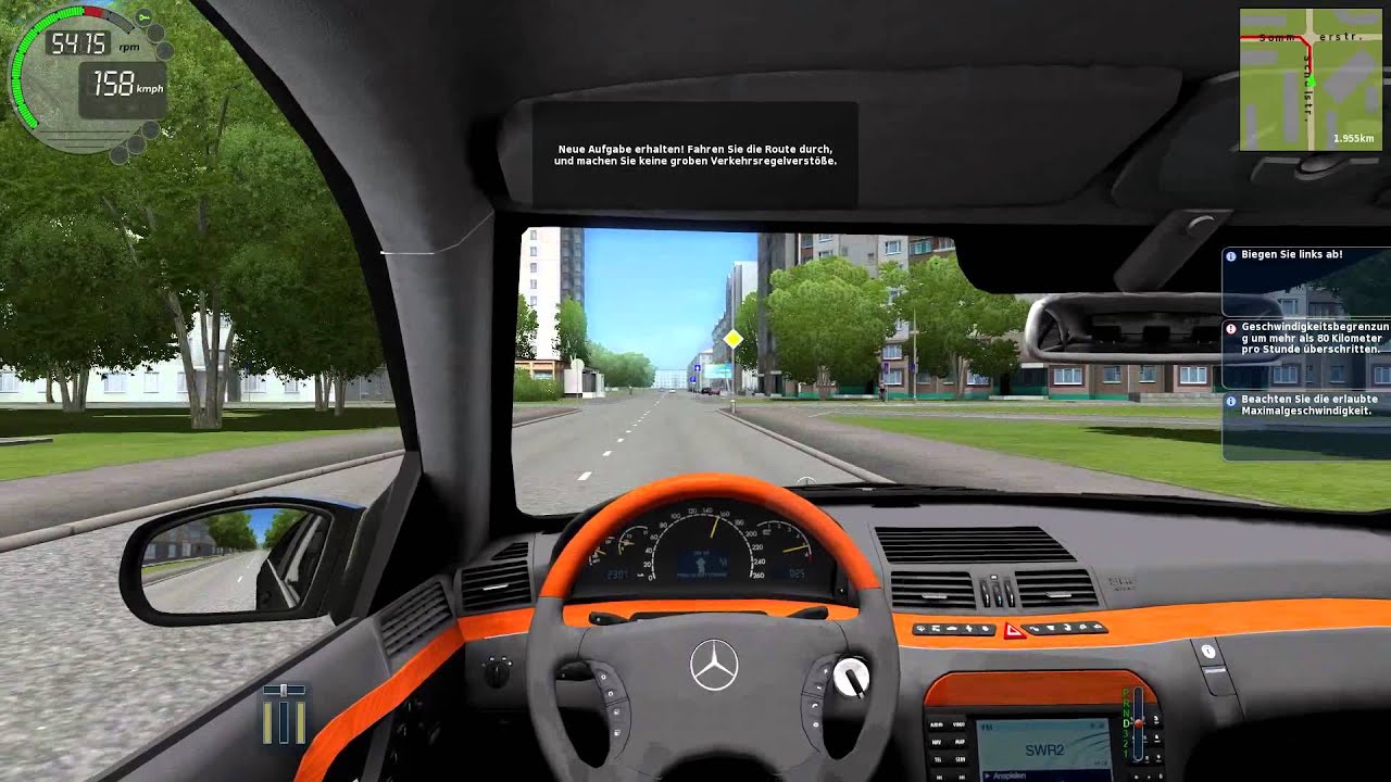 City Car Driving 1.4.0 Mercedes Benz S600 (W220) free RIDE [1080p] + {DOWNLOAD-Link}