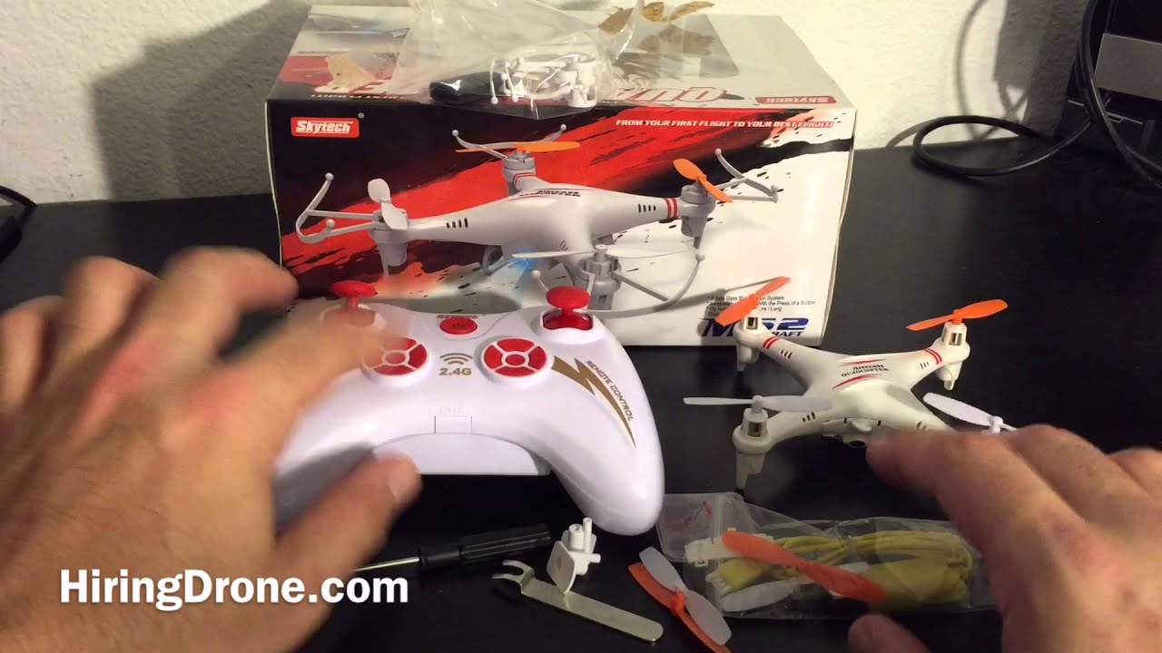Skytech M62 R Quadcopter Drone Unboxing