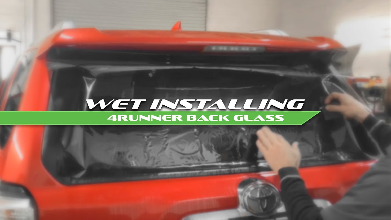 PRO TIPS: Tinting Toyota 4Runner Back Window