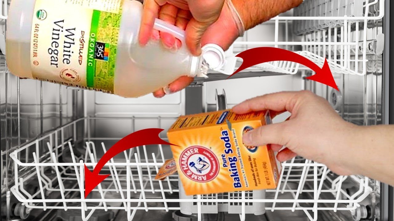 How to Clean Your Dishwasher with Baking Soda and Vinegar
