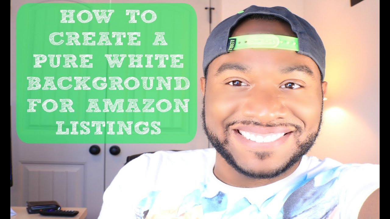 How To Create White Background For Amazon Listings