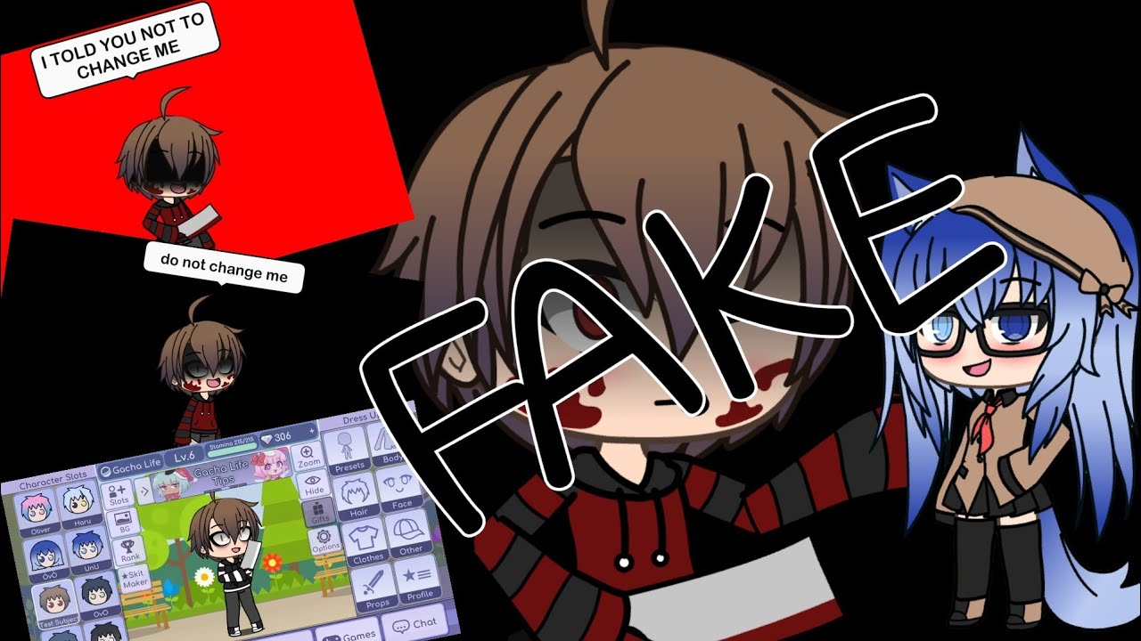 How to make a fake Gacha glitch! (Kinda made a joke out of it)