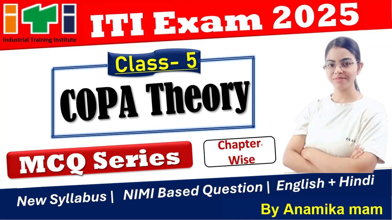 ITI COPA Theory Class-5 | Nimi based most important questions| iti_exam_2025