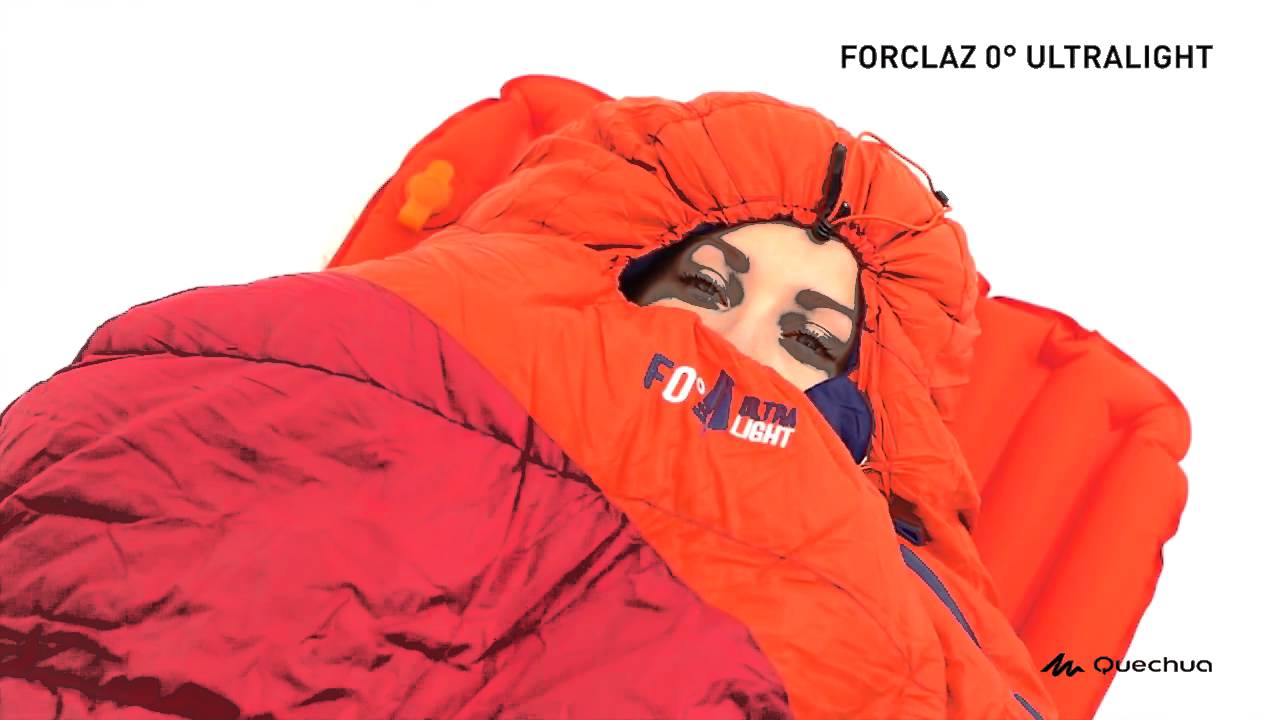 Saco de dormir Forclaz 0&ordm; UltraLight Quechua - Exclusividade Decathlon