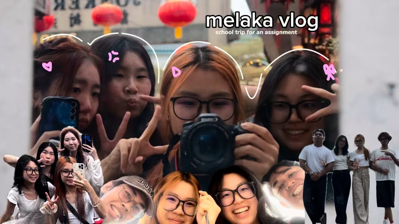 melaka vlog 📸 : school trip , museums , red square , wet markets
