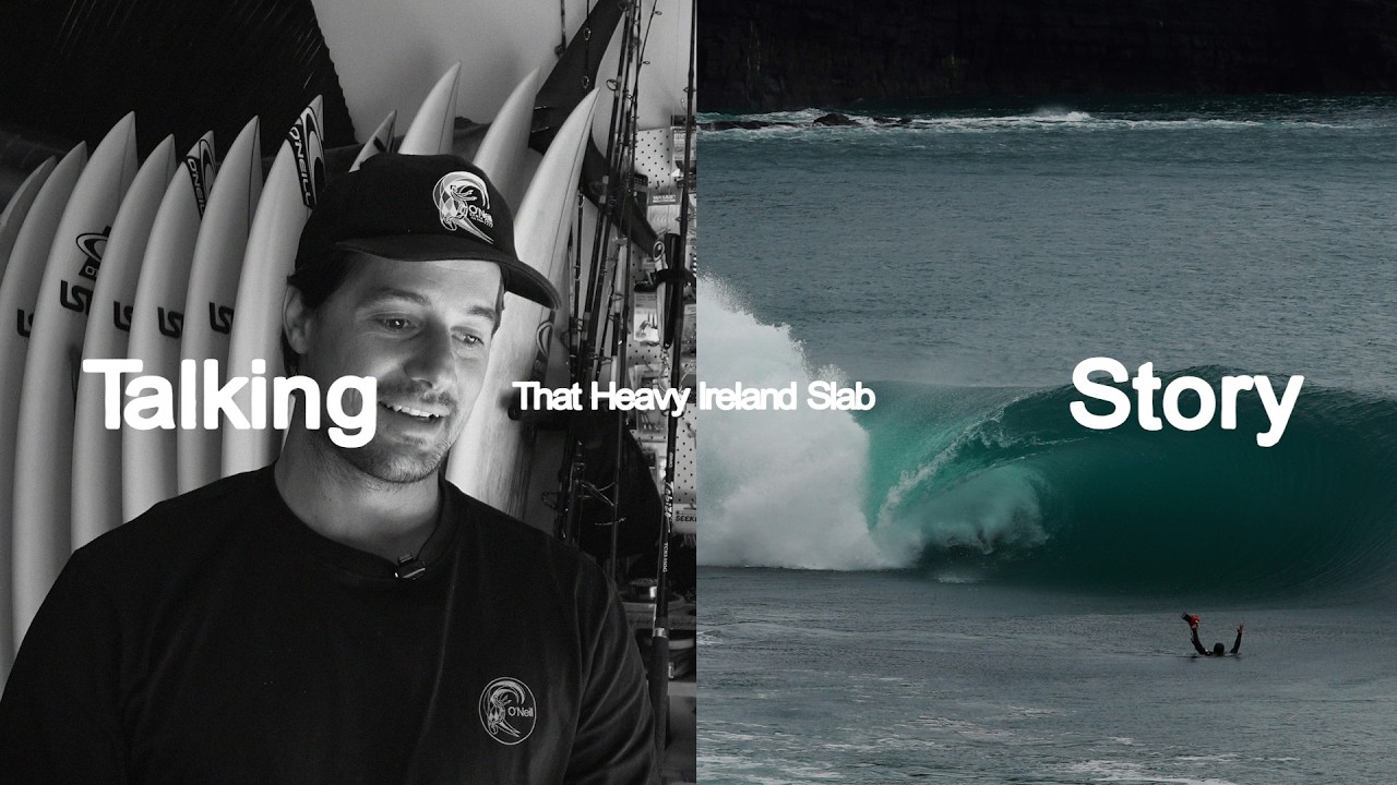 Surfing A Heavy Irish SLAB | Late Drops, Wipeouts & Good Times