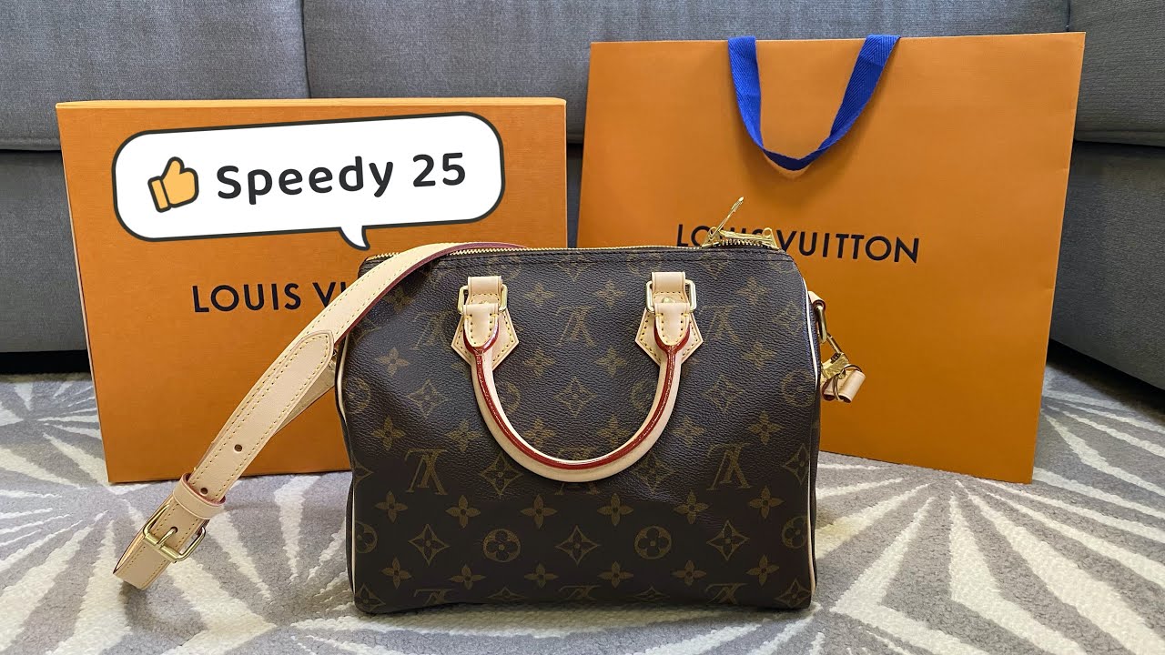 LV Speedy25 Unboxing | 人生的第一个LV包包 | 得不到的永远在骚动