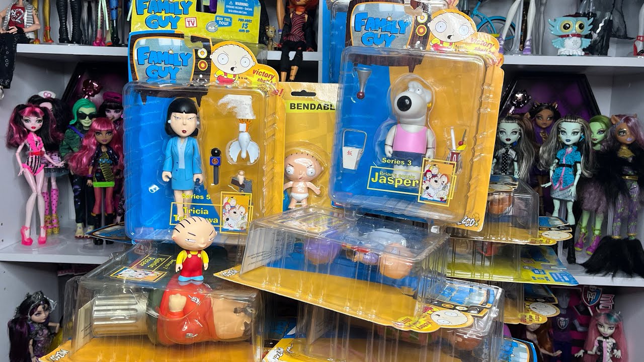 HUGE Family Guy Figure Haul Stewie Peter Lois Griffin & more
