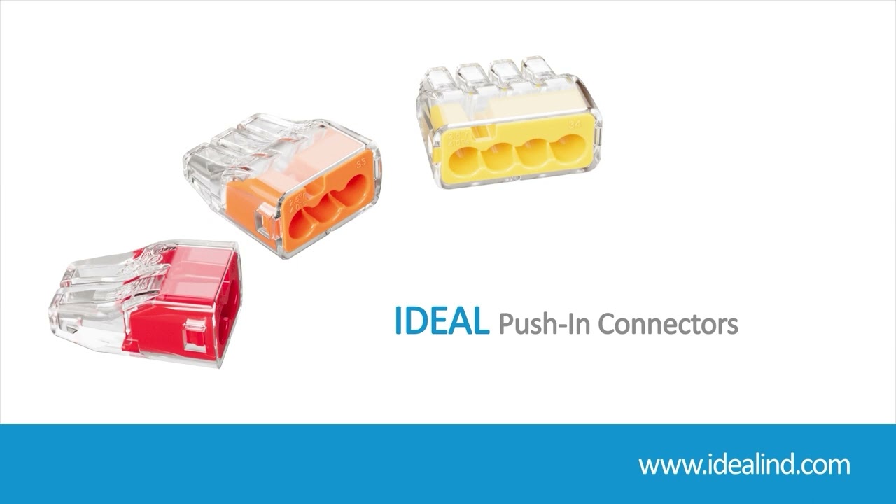 IDEAL Gen II Lever and Push-In Wire Connectors | Screwfix