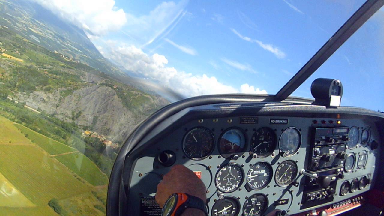 arrivée sur aérodrome gap tallard