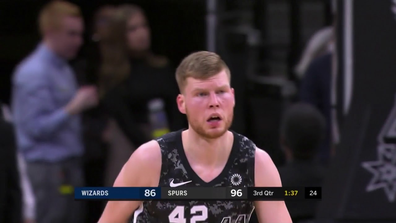 Davis Bertans vs. Wizards: 21 pts (New Season-High), 3 reb and 2 ast [27.01.19.]