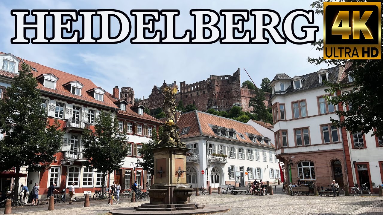 HEIDELBERG - Stadtrundgang 🇩🇪 (4K)