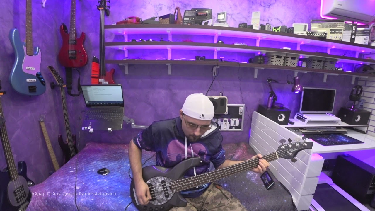 Классика русского рока. Смысловые Галлюцинации - Вечно Молодой. (Bass guitar cover) От себя.