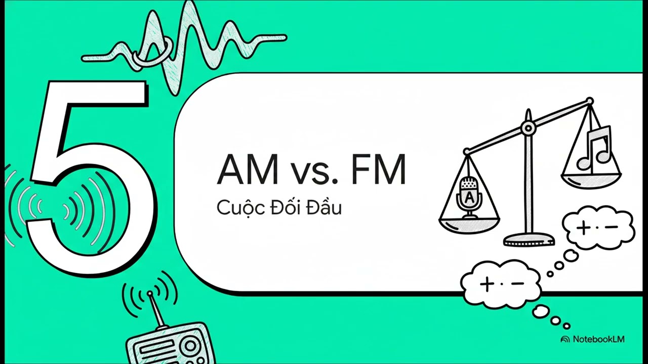 BIẾN ĐIỆU CHUYÊN ĐỀ VẬT LÝ 11 - BÍ MẬT SÓNG AM & FM 📻 | Cuộc Đối Đầu Của Tín Hiệu Radio.