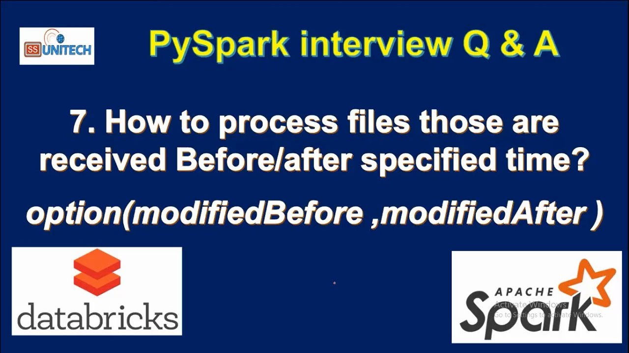 7. модифицированные до и после чтения в pyspark | вопросы и ответы на собеседовании в pyspark