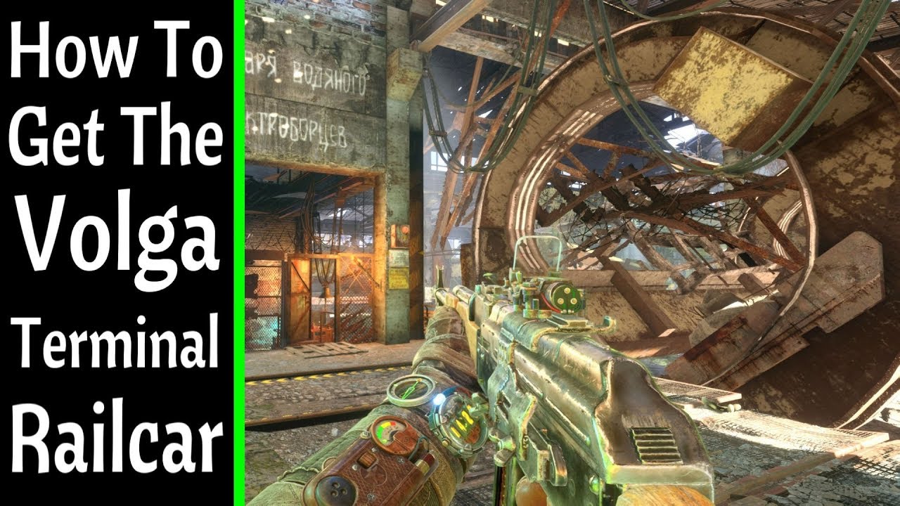Metro Exodus How To Get The Rail Car From The Volga Train Terminal Gameplay Walkthrough