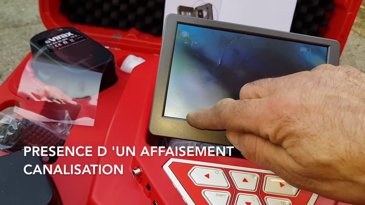 inspection video virax visioval canalisation cds
