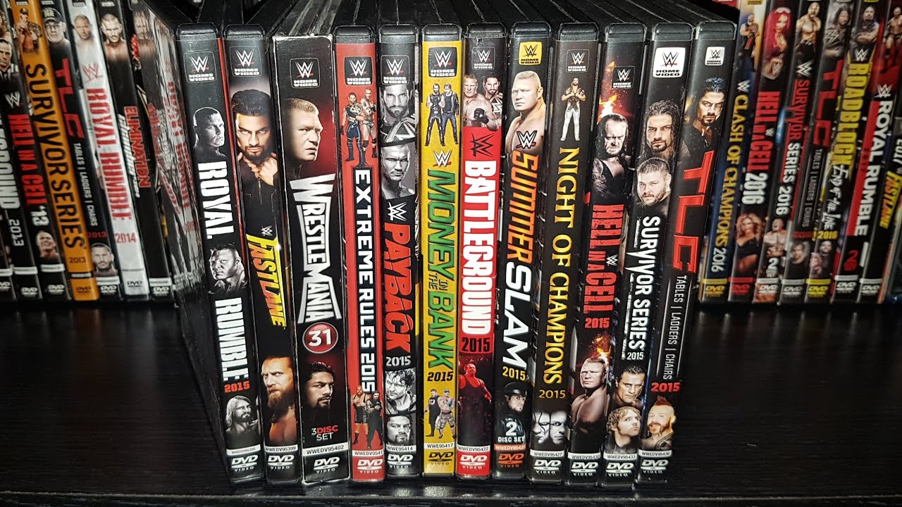 WWE 2015 PPV DVD Collection