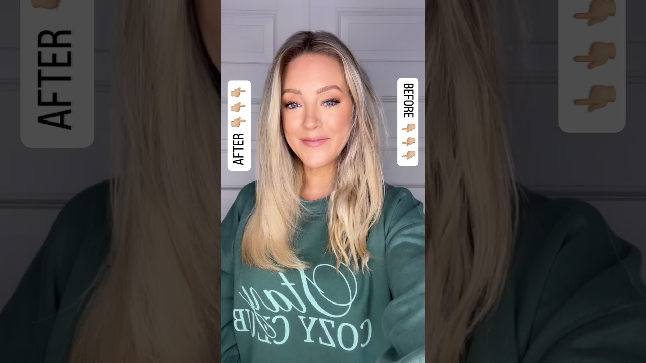 Efekty wieloobjętościowe #ashleyisbasicallyblonde #hairtok #włosy #transformacjawłos&oacute;w #wysuszaniewłos&oacute;w #lange