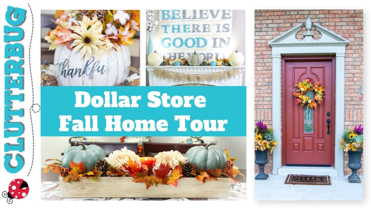 Fall Home Tour 2018 - Dollar Store Decorating Ideas