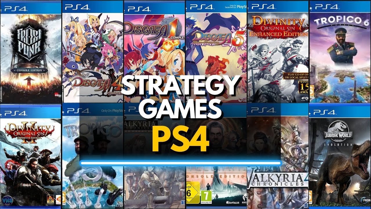 Top 35 Best PS4 Strategy Games of All Time