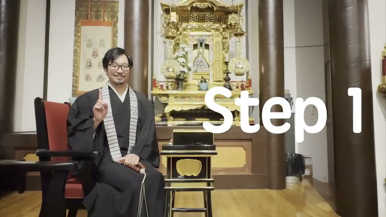 [Buddhism] 1,2,3 Steps of Incense Offering