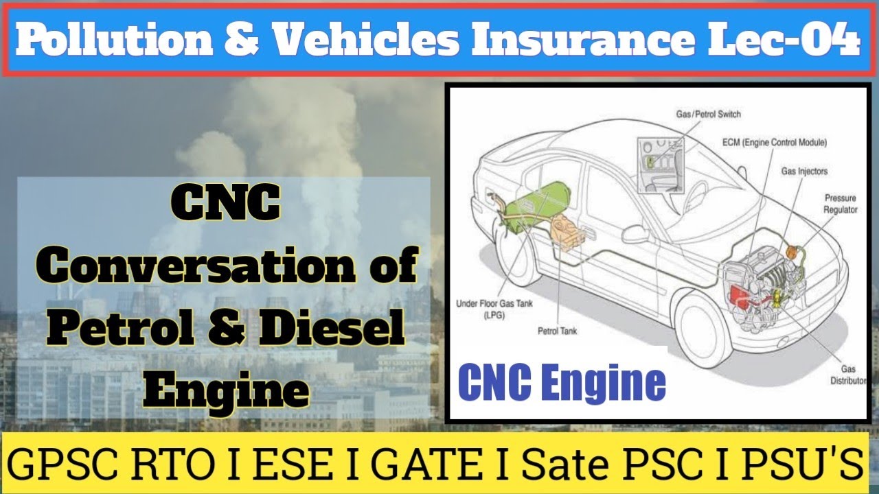 GPSC/MPSC RTO-2 & 3 Series P & VI Lec 04: CNG conversion of Petrol & Diesel Vehicles I FAQ on CNG