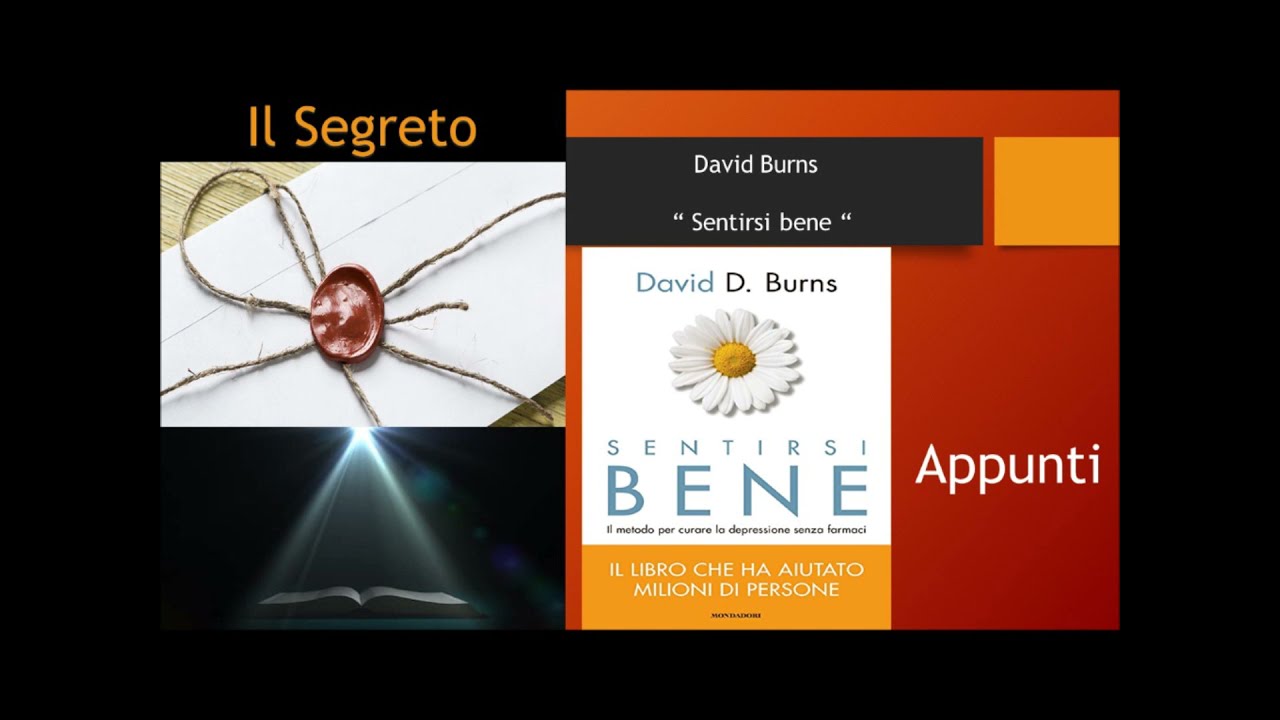 David Burns - Sentirsi bene | Appunti