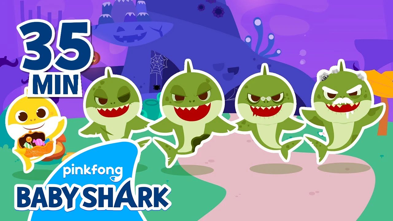 🧟‍♂️OH NO! Baby Shark Family Turned into Zombies! | +Compilation | Baby Shark Official