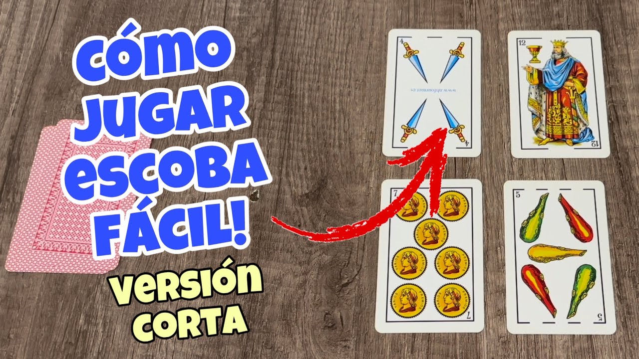 Escoba, como jugar fácilmente, si no aprenden, me reclaman! / como jugar cartas / baraja española