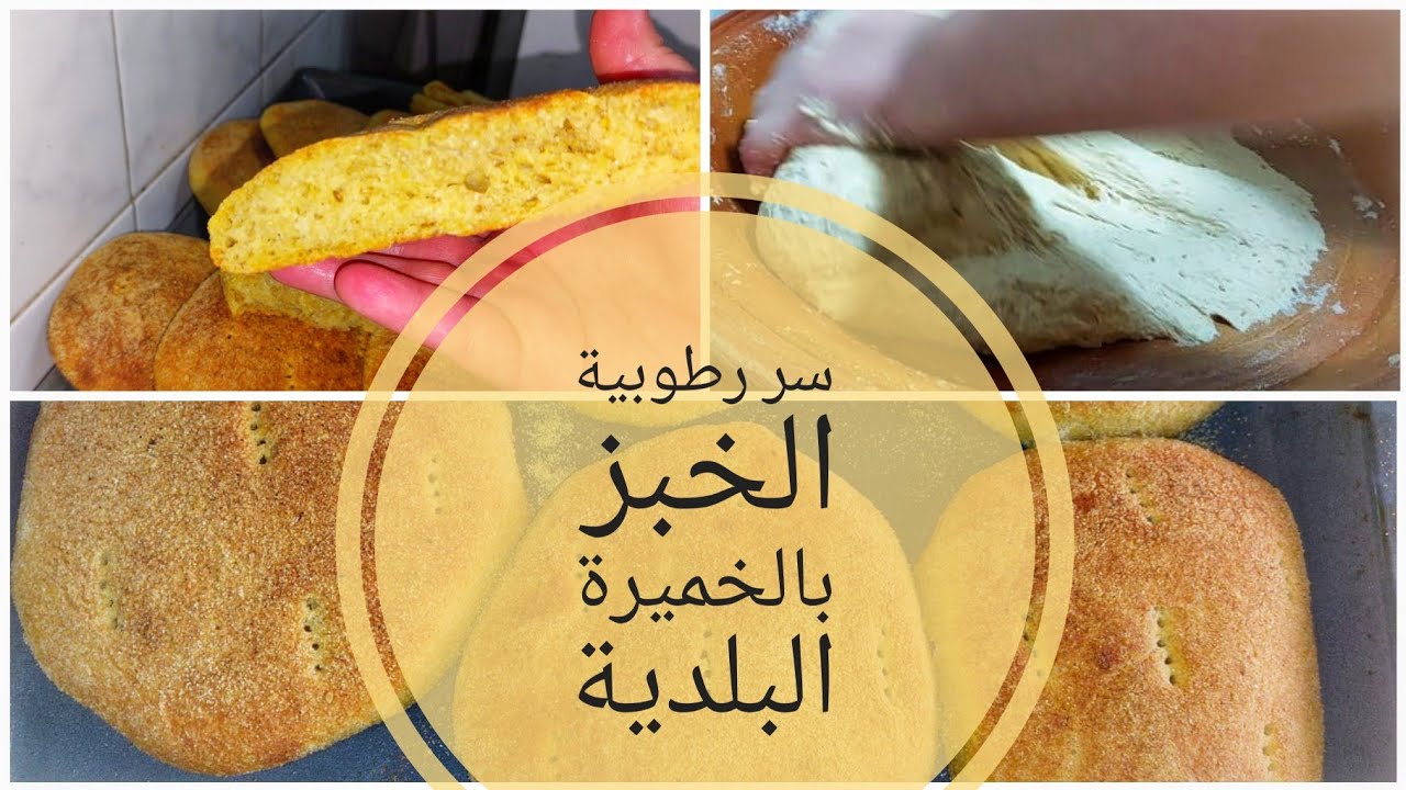 ماخليتي مادرتي خبزك ديما قاصح😔 وحامض اليوم جبت ليك سري المخبي🤫 باش يجيك الخبز مفشفش رطب حرير