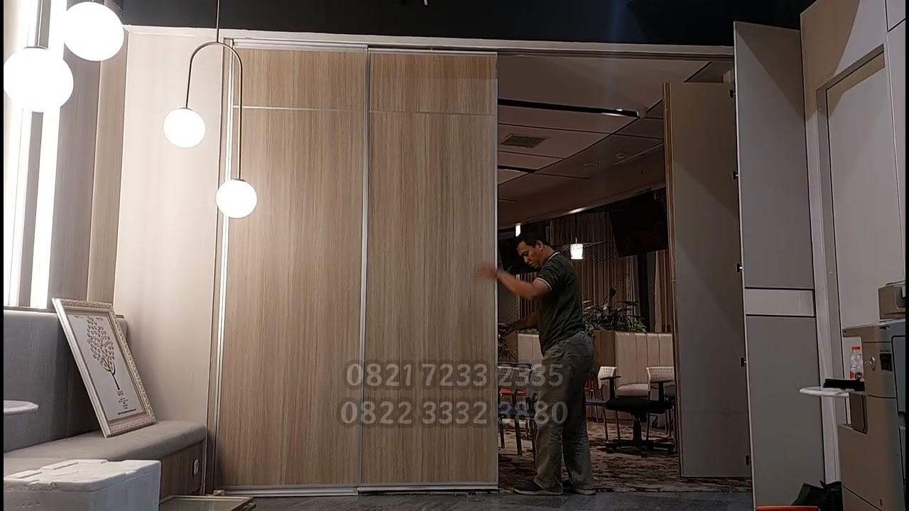 Pintu Partisi Lipat Geser Prudential Ciputra World Office Surabaya