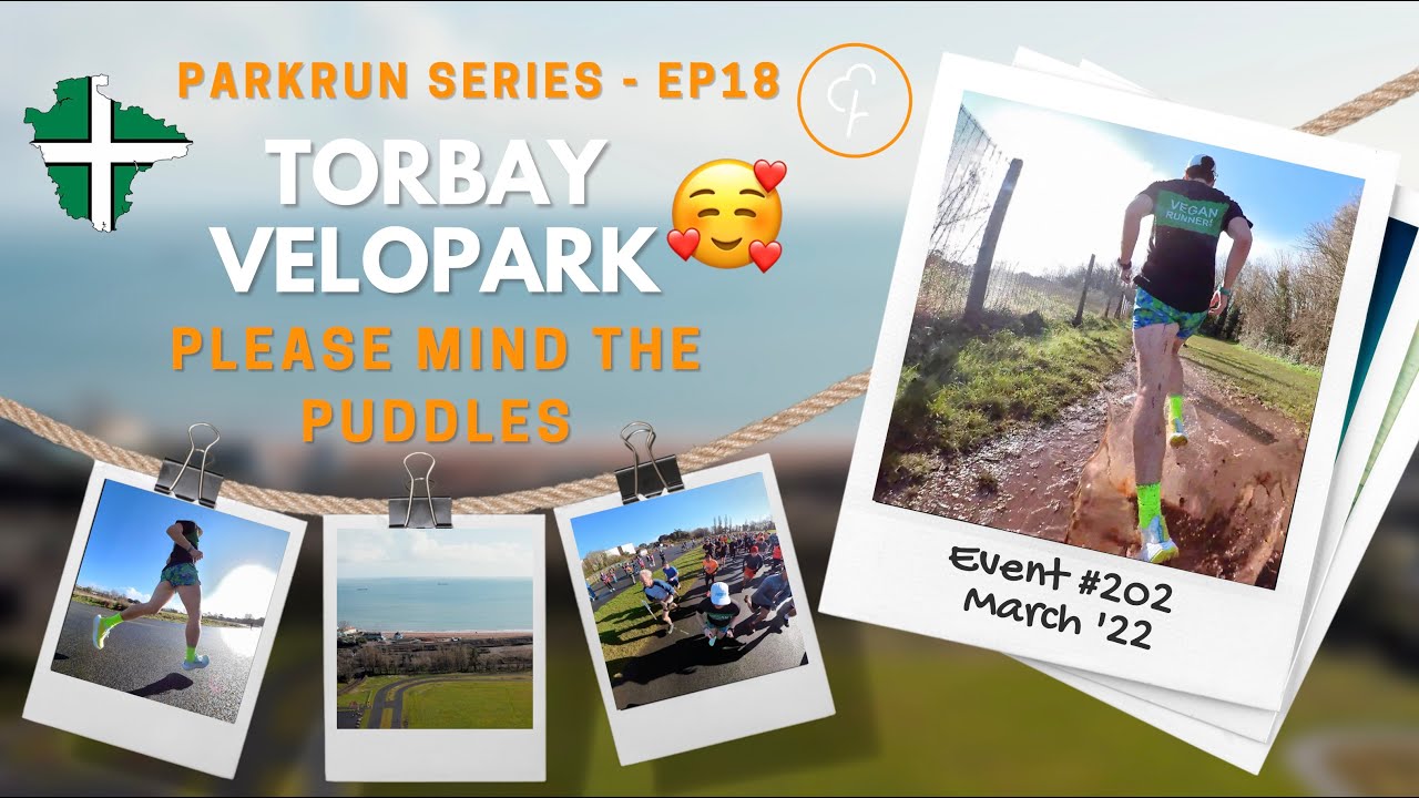 Torbay Velopark parkrun | 🥰 Please mind the puddles!