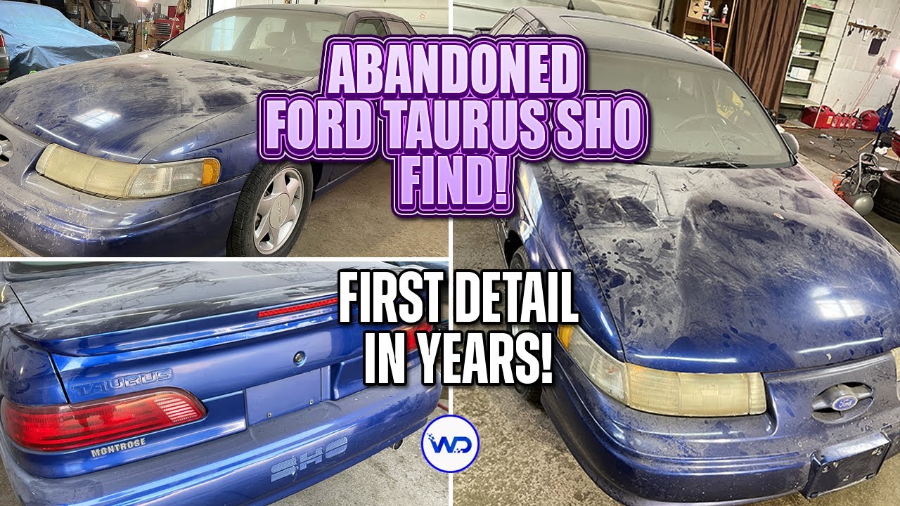 Заброшенная автомастерская: найдены первые детали за много лет Ford Taurus SHO! Удовлетворительна...