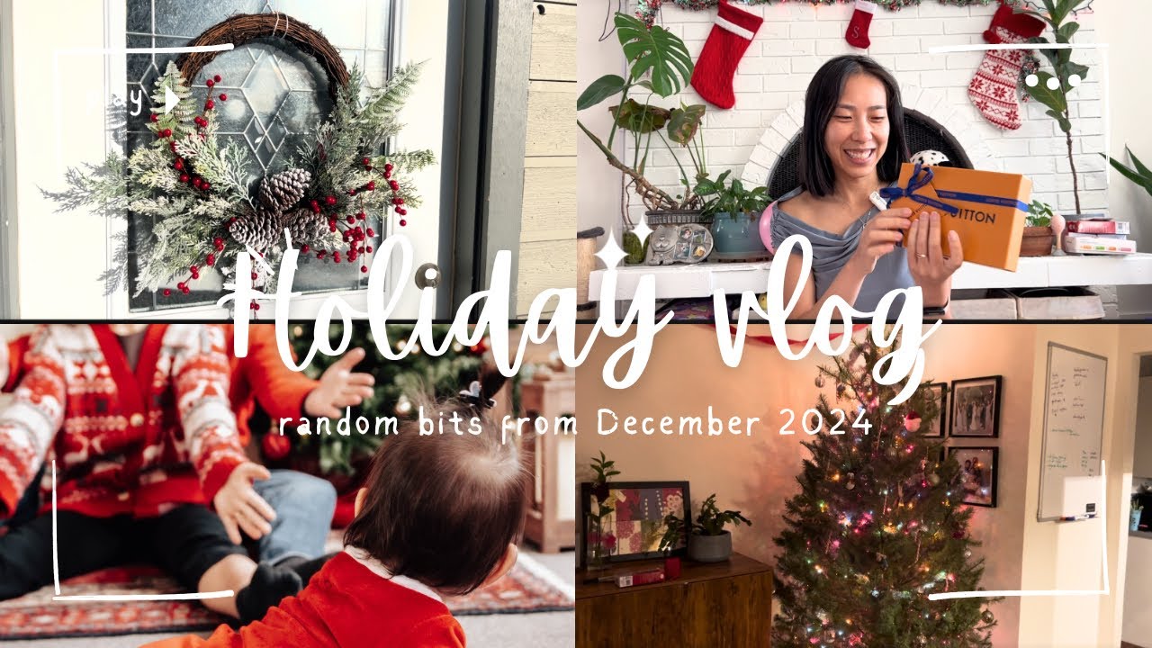 Vlogmas with Snow 2024 - Family Photo Shoot, LV Unboxing, and More