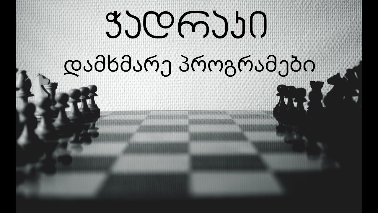 ჭადრაკი. საჭადრაკო პროგრამული უზრუნველყოფა