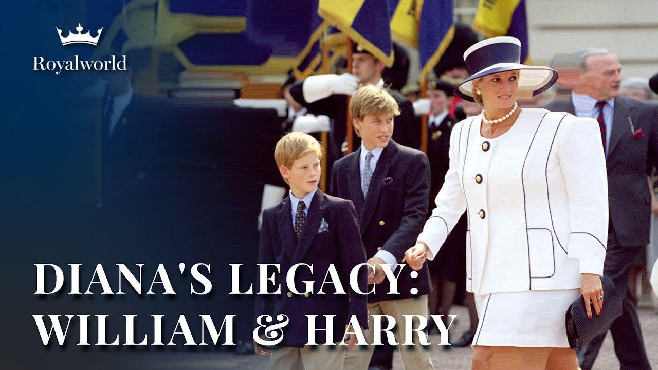 Princess Diana's Legacy: Prince William and Prince Harry | Young Royals